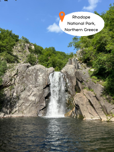 Northeastern Greece Leivaditis waterfall Greece