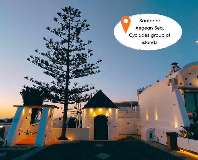 Santorini female friendly tour Greece